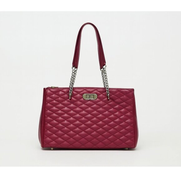 Rebecca Minkoff Love Quilted Tote GUC - Picture 1 of 6